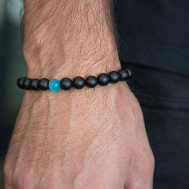 Benevolence LA Mens Beaded Bracelet | Semi Precious Gemstone