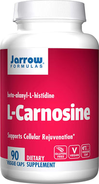 L-Carnosine 500mg, Supports Brain, Memory, Cardiovascular Health, 90 Caps