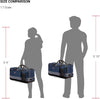 SWISSGEAR 28" Duffel Bag | Gym Bag | Travel Duffle Bags | Men's and Women's - Blue/Grey
