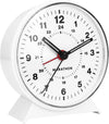 Marathon CL034001BK Mechanical Wind-Up Alarm Clock