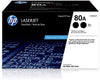 80A | CF280AD1 | 2 Toner Cartridges | Works with HP Laserjet Pro 400 Printer