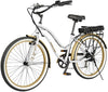 EB-10 Electric Lady Cruiser Bike with 26" Wheels, 36V 7.5Ah Removable Battery up to 28 Miles