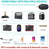 Wireless Lavalier Microphone Systems, UHF Transmitter and Receiver