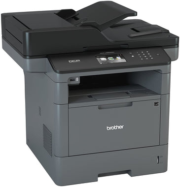 Brother Monochrome Laser Printer, Multifunction Printer and Copier, DCP-L5600DN