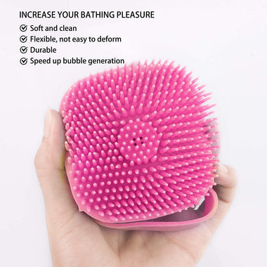 Silicone Massage Exfoliating Bath & Shower Brush