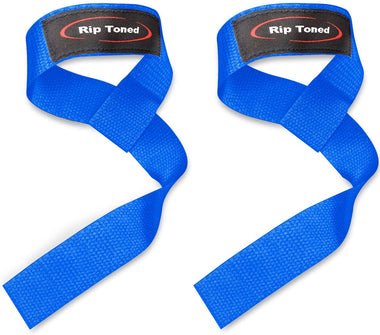 Rip Toned Lifting Straps (Pair) Wrist Straps for Weightlifting, Bodybuilding, Powerlifting