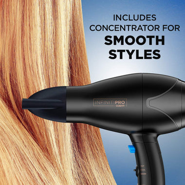 INFINITIPRO BY Mighty Mini Compact Lightweight Professional Hair Dryer
