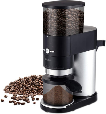 ENZOO Burr Coffee Grinder, Conical Electric Coffee Bean Grinder