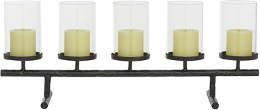 Deco 79 Candlestick Candle Holder