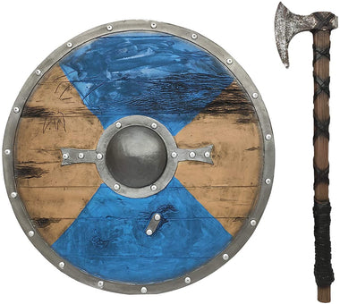 LOOYAR Viking Age Middle Ages  Round Shield