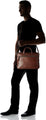 Men's Leather Single Zip Briefcase