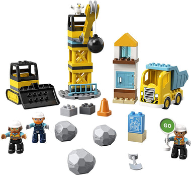 LEGO DUPLO Construction Wrecking Ball Demolition