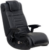 X Rocker Pro Series H3 Black Leather Gaming Chair with Headrest