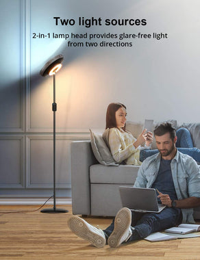 Miroco Floor Lamp, LED Sky Modern Torchiere Floor Lamp