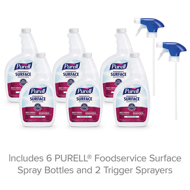 Foodservice Surface Sanitizer Spray, Fragrance Free