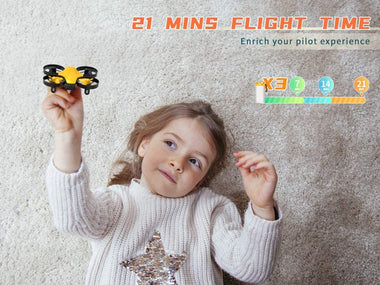 SP350 Yellow Mini Drone for Kids/Beginners