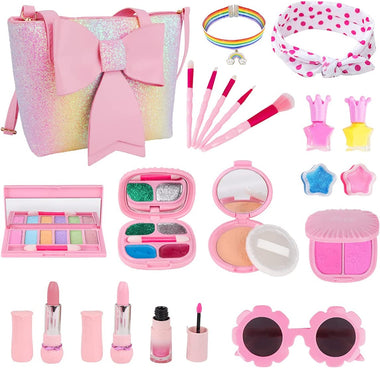 Kids Makeup Kit for Girl Washable Real Set