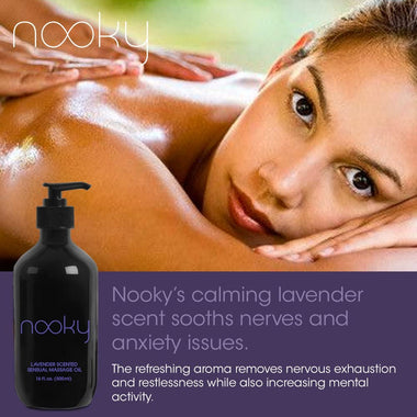 Nooky Lavender Massage Oil