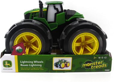 John Deere Monster Treads Deluxe Lightning Wheels Tractor
