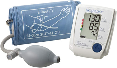 LifeSource Manual Inflation Upper  Pressure Monitor