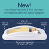 Inflatable Toddler Travel Bed with Safety Bumpers