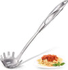 Zulay Kitchen Pasta Server - Durable Food Grade Stainless Steel Pasta