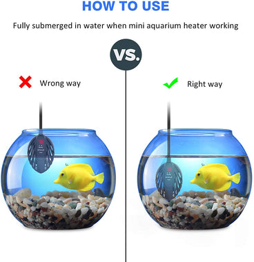 Orlushy Mini Aquarium Heater