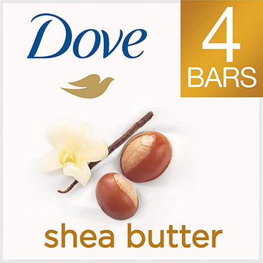 Dove Purely Pampering Beauty Bar for Softer Skin Shea Butter More Moisturizing