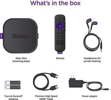 Roku Ultra 2020 Streaming Media Player HD/4K/HDR/Dolby Vision