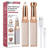 Eyebrow Trimmer, Rechargeable Facial Hair Remover for Women