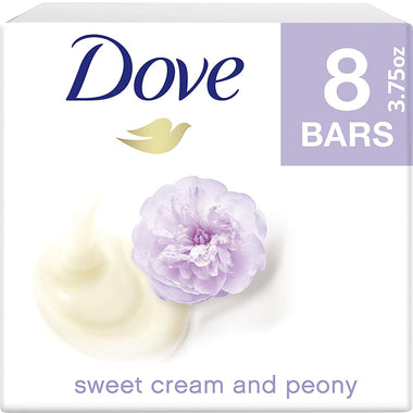 Dove Purely Pampering Beauty Bar Gentle Cleanser for Softer Skin Sweet Cream