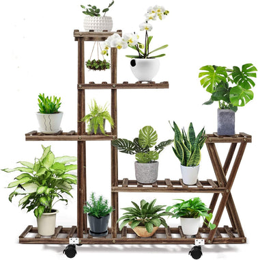cfmour Plant Display Multi Tier Flower Shelves Stands