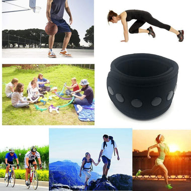 VIEEL Widen Arm&Ankle Running Band Wristband Band with Buckle and Mesh