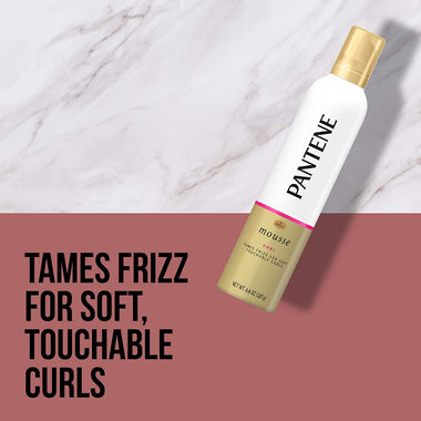 Pantene Tame frizz Curl Mousse (Pack of 3)