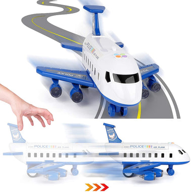 Airplane Toy with Sound and Light,Transport Cargo