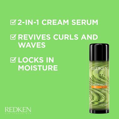 Redken Curvaceous Full Swirl Cream-Serum | For Curly Hair