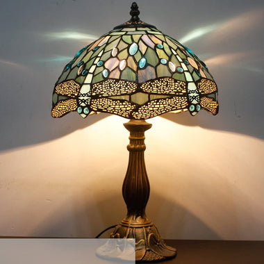 Tiffany Style Bedside Reading Desk Lamp