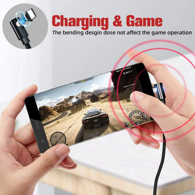 Magnetic Charging Cable, Ankndo 3 in 1 Magnetic  Charger