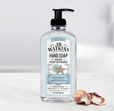 J.R. Watkins Gel Hand Soap, Scented Liquid Hand Wash 3 Pack