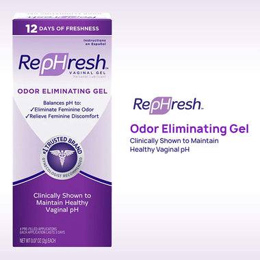RepHresh Odor Eliminating Vaginal Gel