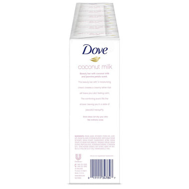 Dove Beauty Bar For Softer Skin Coconut Milk More Moisturizing