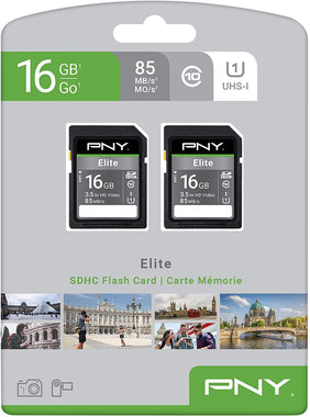Elite Class 10 U1 SDHC Flash Memory Card