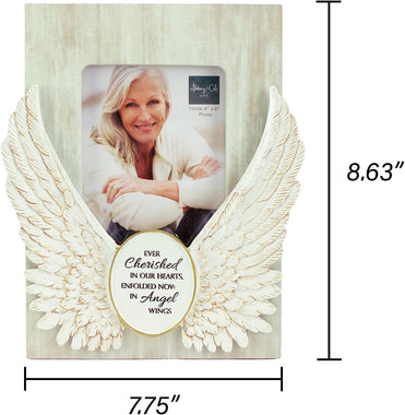 Angel Wings Memorial Photo Frame