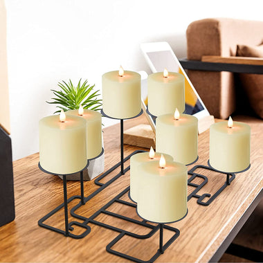 8 Fireplace Candle Candelabra Candleholder Mantle Decor