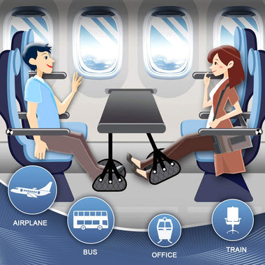 HOKEKI Portable Travel Airplane Footrest