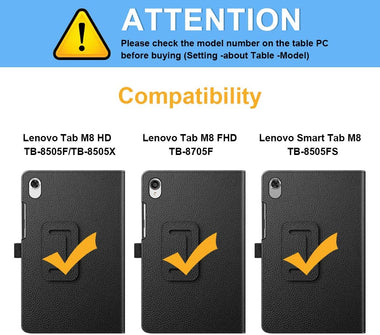 Case for Lenovo Tab M8 HD / Smart Tab M8 / Tab M8 FHD