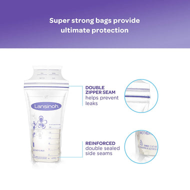 Lansinoh Breastmilk Storage Bags 100 count