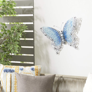 Contemporary Styled Metal Butterfly
