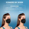 KN95 Face Mask 25 Pack Filter Efficiency≥95%,