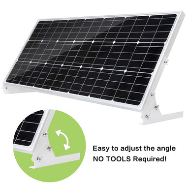 12V Solar Panel Kit Battery Charger 100 Watt 12 Volt Off Grid System